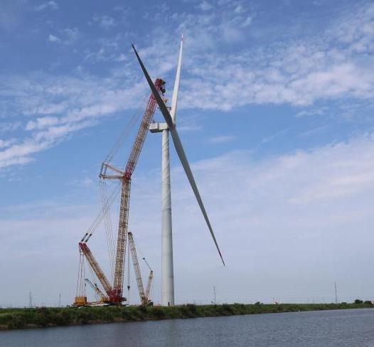 單機年發(fā)電量1億度！全球最大海上風(fēng)電機組完成吊裝