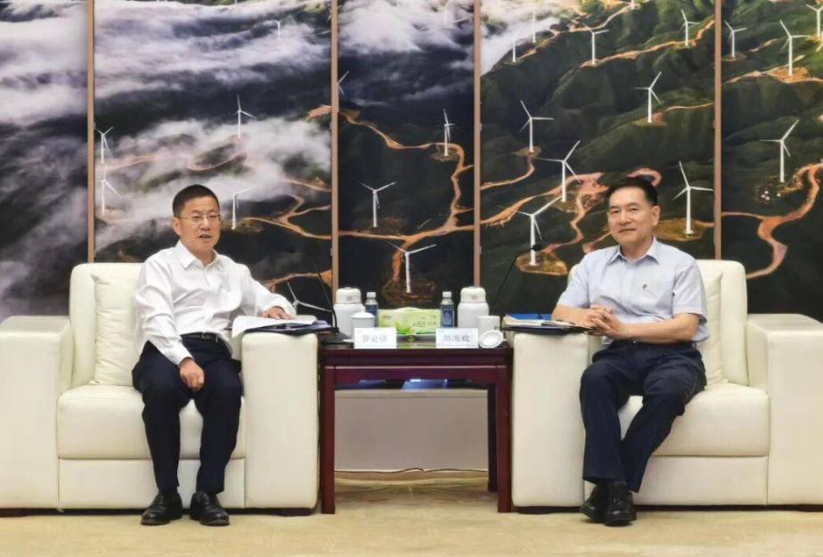 中國能建羅必雄拜訪國家電投黨組成員、副總經(jīng)理陳海斌
